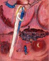 El Cantar de los Cantares litografía en color contemporánea Marc Chagall